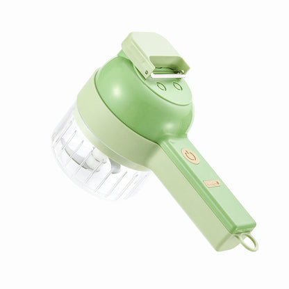 Multifunctional Electric Chopper Cutting Machine Salad Fruit Vegetable Slicer Kitchen Cutter Stainless Steel Blade