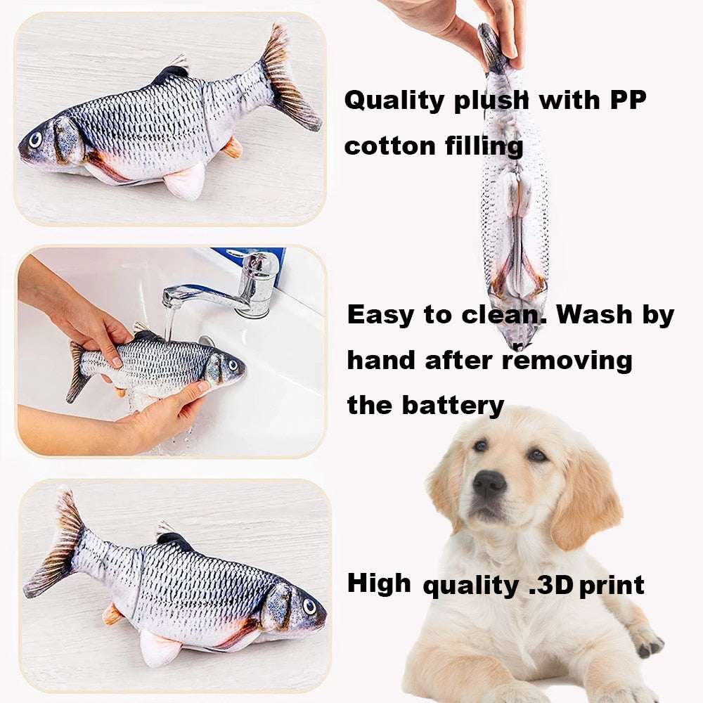 Interactive Electronic Floppy Fish Toys