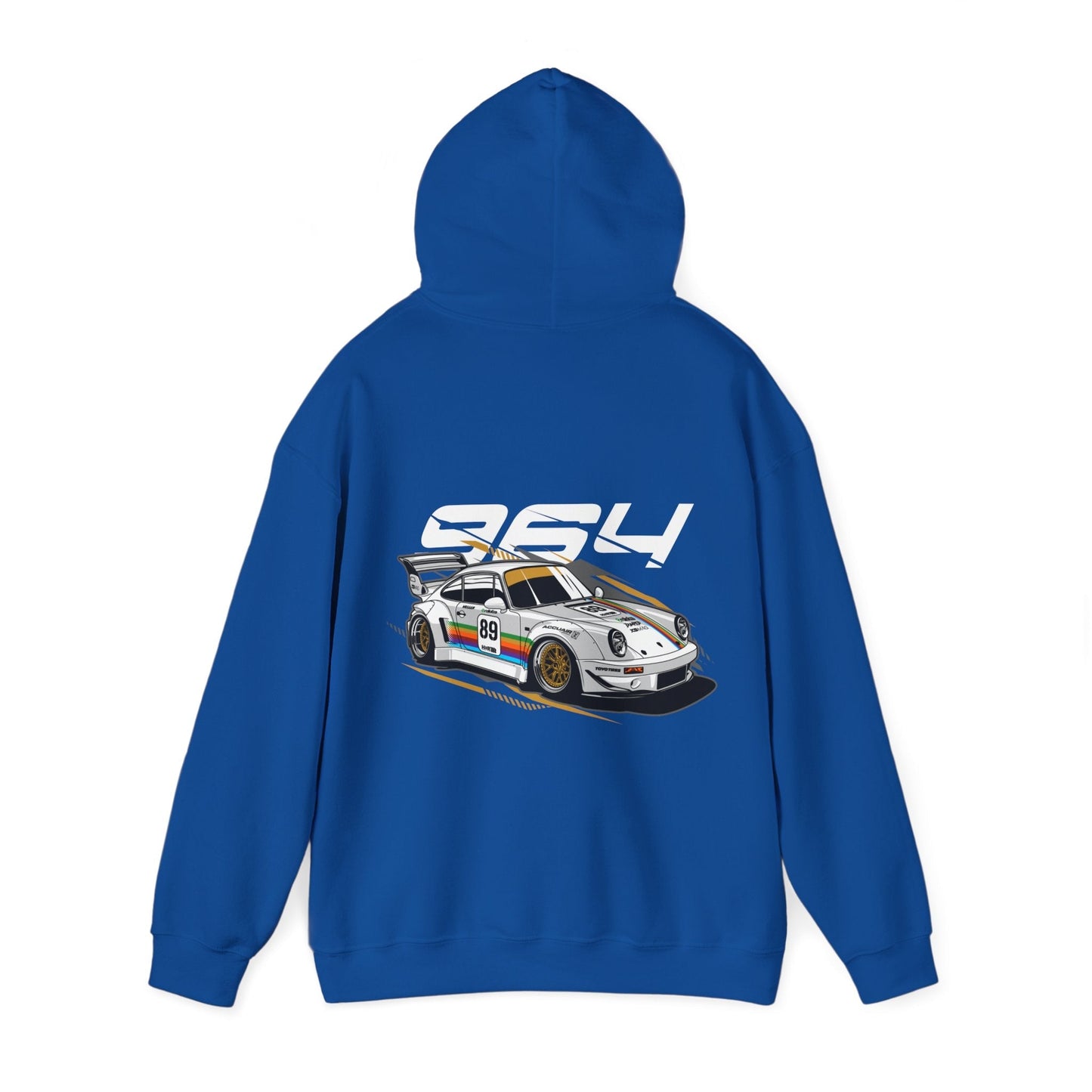 PORSCHE 964 RWB "APPLE COMPUTER INC" GRAPHIC HOODIE