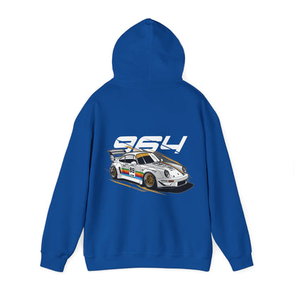 PORSCHE 964 RWB "APPLE COMPUTER INC" GRAPHIC HOODIE