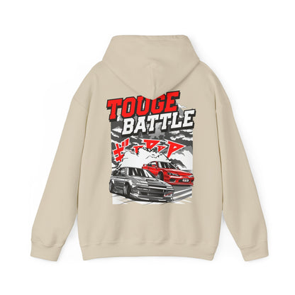 TOUGE BATTLE "AE86 VS S-15" GRAPHIC HOODIE