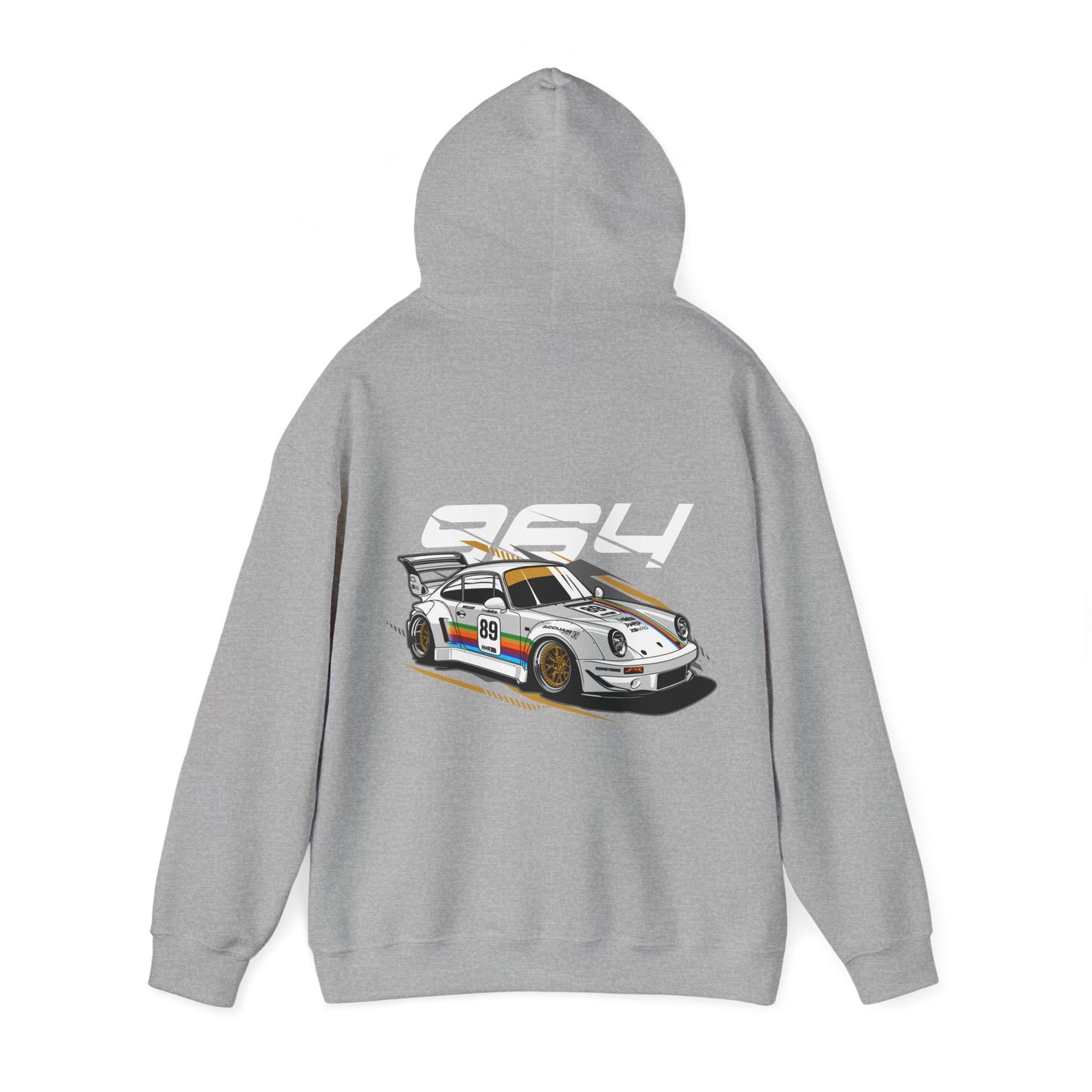 PORSCHE 964 RWB "APPLE COMPUTER INC" GRAPHIC HOODIE