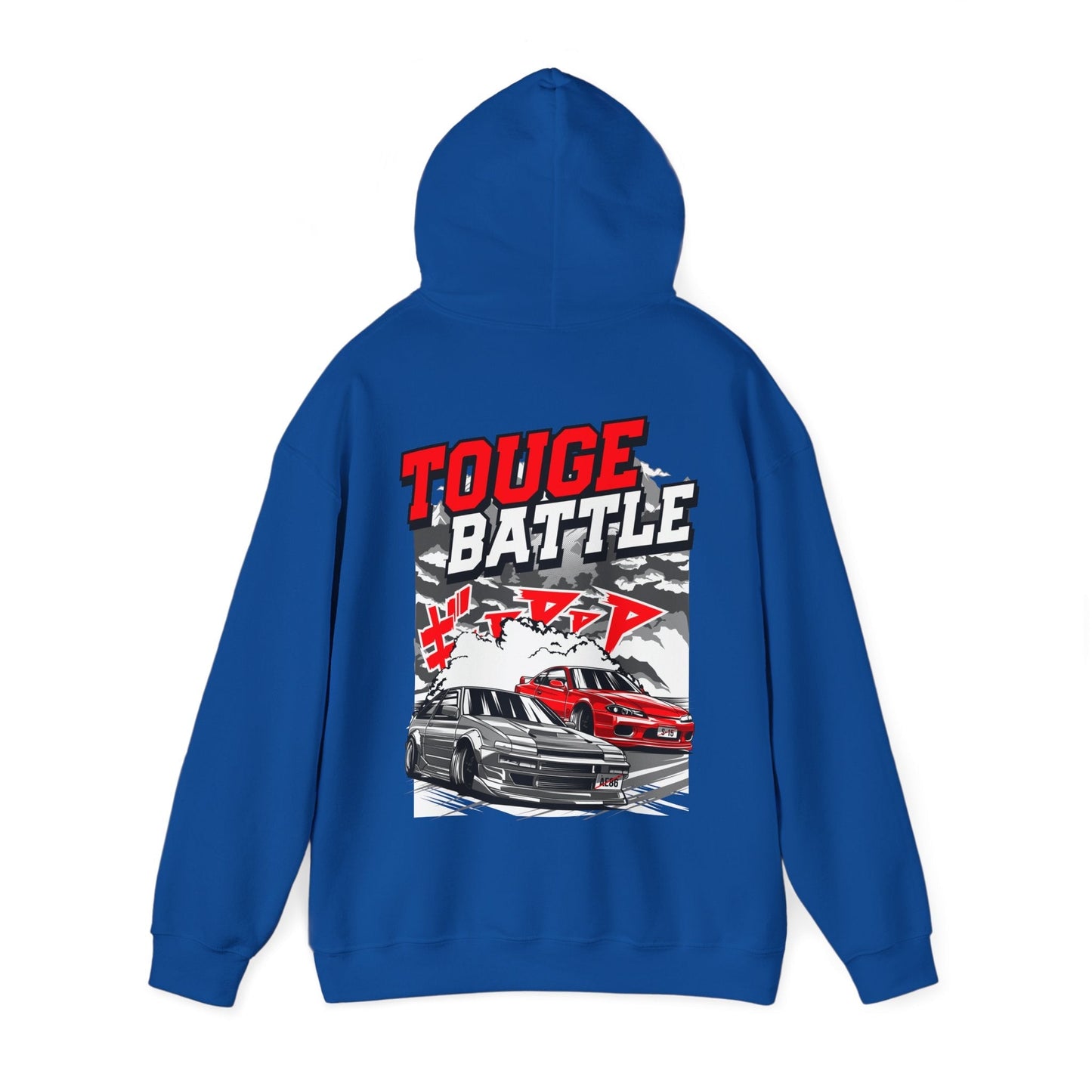 TOUGE BATTLE "AE86 VS S-15" GRAPHIC HOODIE