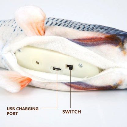 Interactive Electronic Floppy Fish Toys