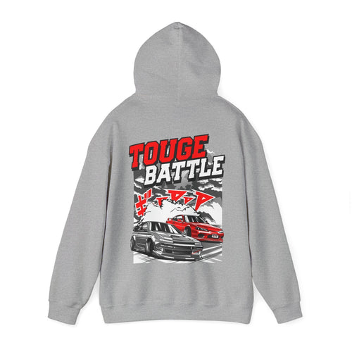 TOUGE BATTLE "AE86 VS S-15" GRAPHIC HOODIE