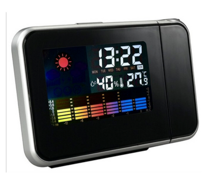 Home Electronic Weather Forecast Projection Clock