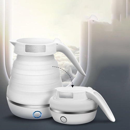 Foldable Electric Water Kettle Silicone Traveller Kettle Portable