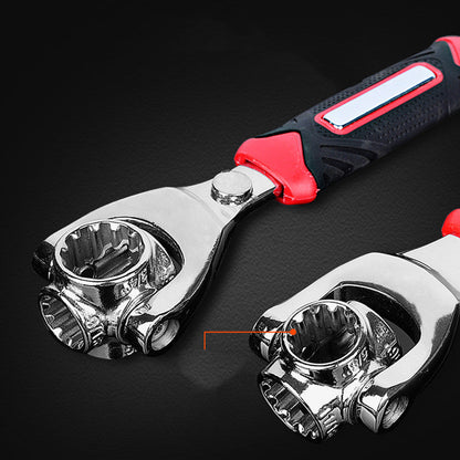 Multi-Function Wrench Set Of Handle Socket Wrench 8-In-1 Wrench