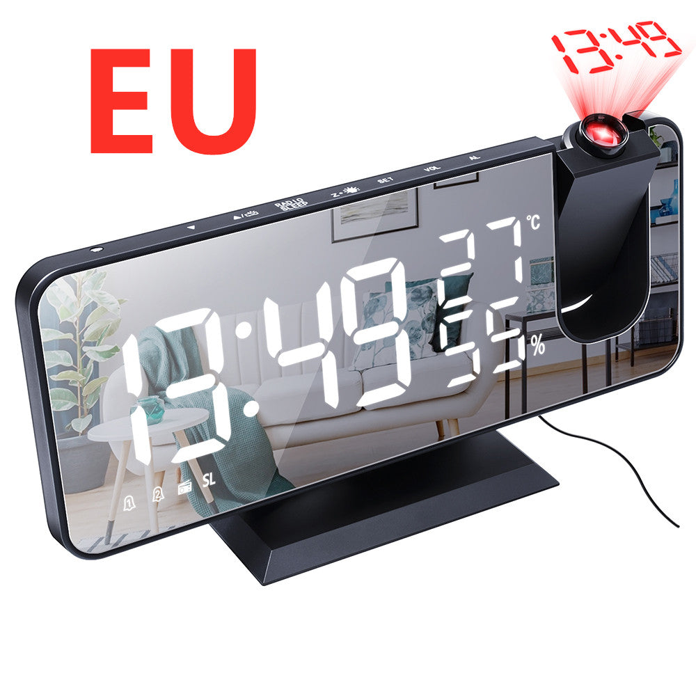 Multifunctional Radio Projection Alarm Clock