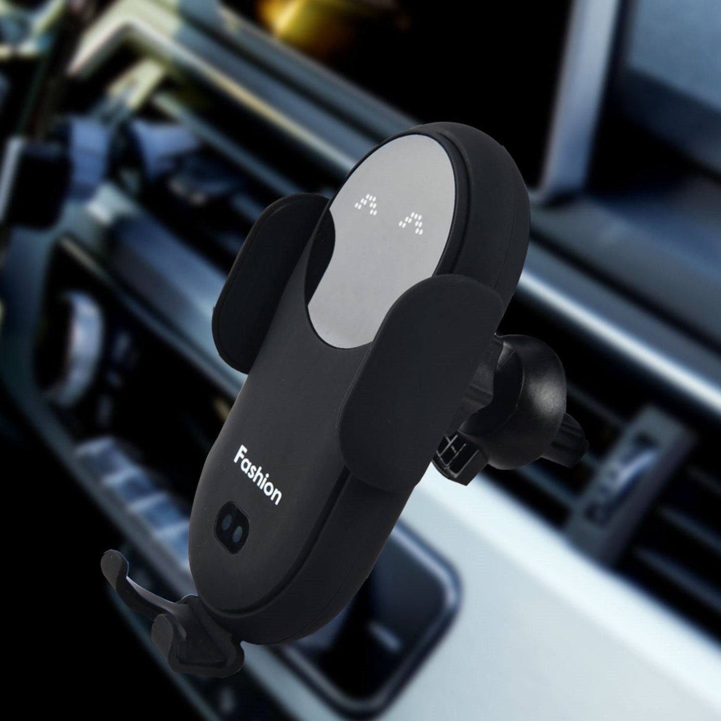 New Car Wireless Charging Mobile Phone Navigation Bracket Infrared Sensor 10W Fast Charging