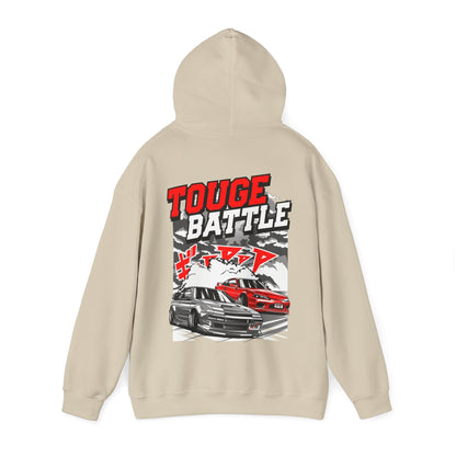 TOUGE BATTLE "AE86 VS S-15" GRAPHIC HOODIE