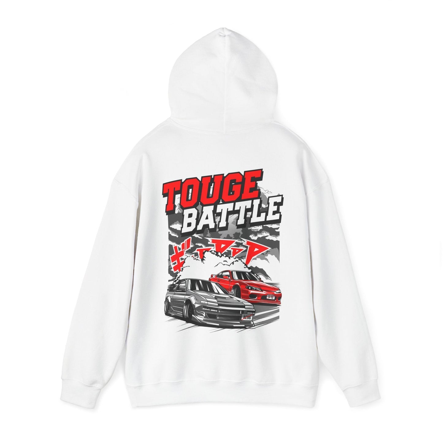 TOUGE BATTLE "AE86 VS S-15" GRAPHIC HOODIE