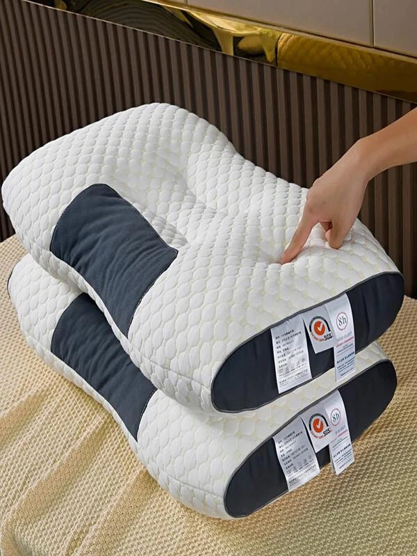 Cloud™ Cotton Pillow With Cervical Neck Protection