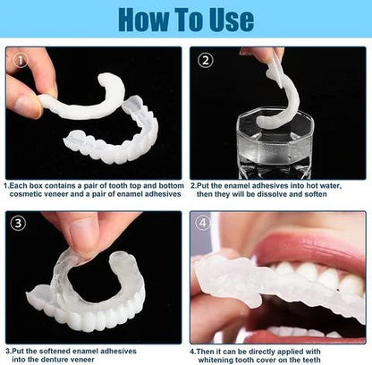 Dentaduras postizas ajustables a presión