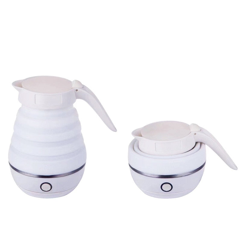 Foldable Electric Water Kettle Silicone Traveller Kettle Portable