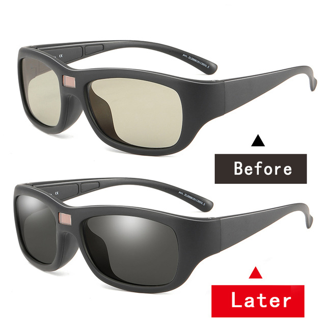 Smart Photosensitive/Photochromic Color-changing Sunglasses