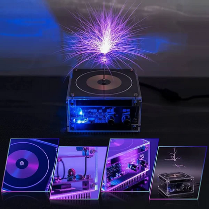 Multi-Function Tesla Music Tesla Coil Speaker, Wireless Transmission Lighting