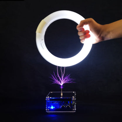 Multi-Function Tesla Music Tesla Coil Speaker, Wireless Transmission Lighting