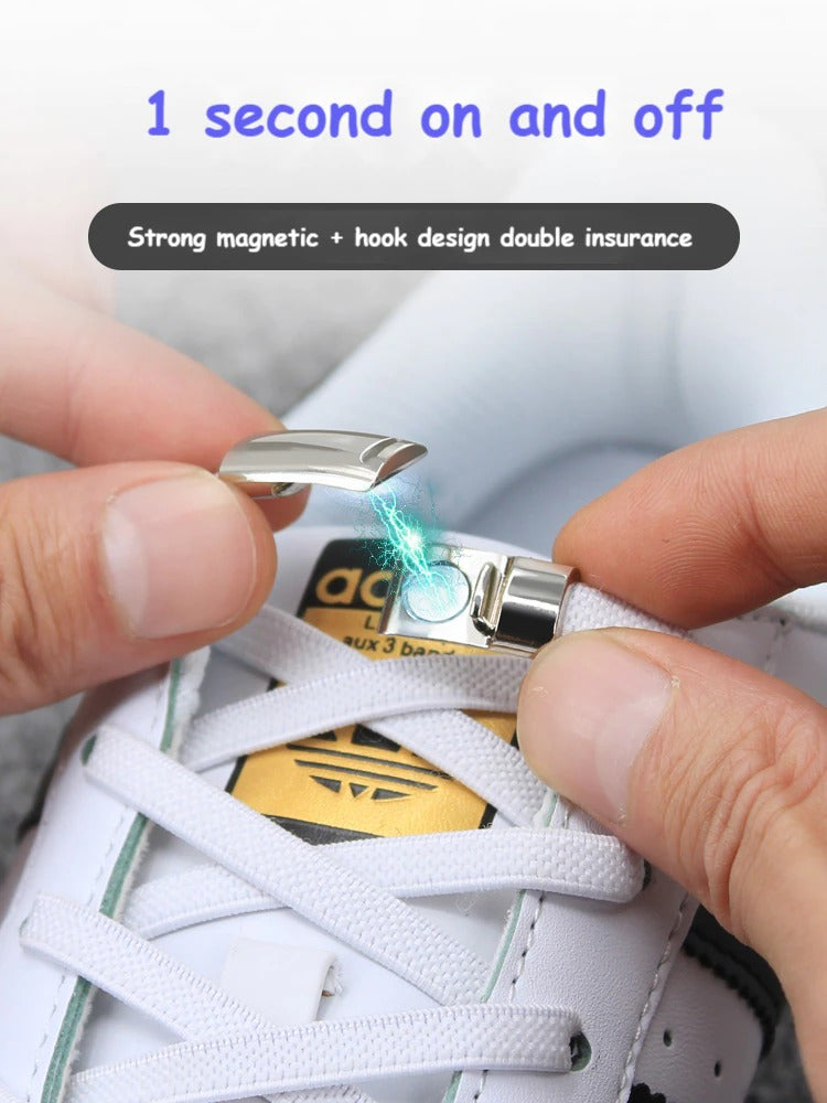 Magnetic Shoelaces