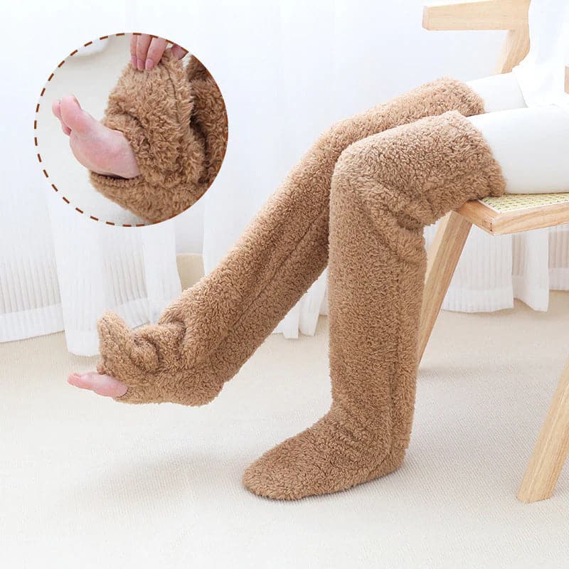 PlushWarmth Long Socks