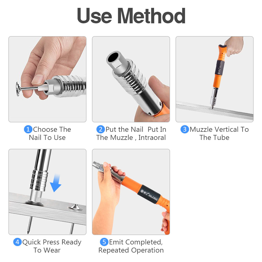 Mini Small Nail Gun Tool Kit For Ceiling Concrete