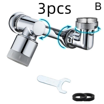 Universal 1080 Swivel Faucet Aerator Multifunction Faucet Extender Universal Swivel Splash Resistant Shower