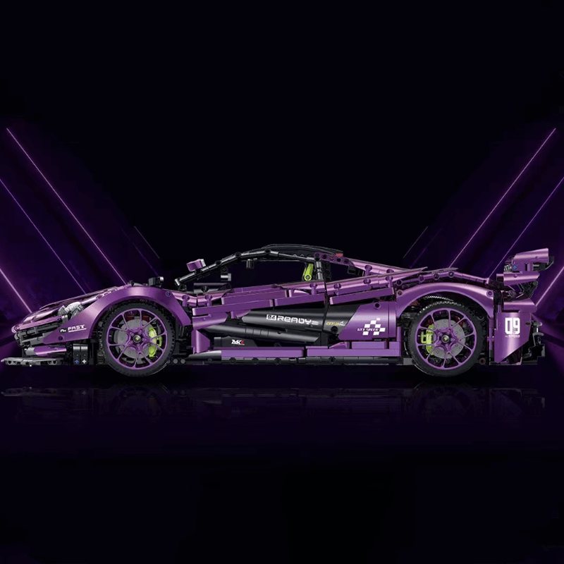 The Ultimate Satin Purple Widowmaker 3567pcs