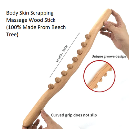 Body Skin Scrapping Massage Stick