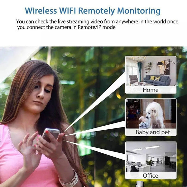 Mini Wifi Wireless Camera Protect Your Security Anywhere Anytime