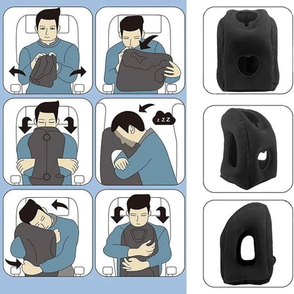 leosporr Inflatable Travel Pillow