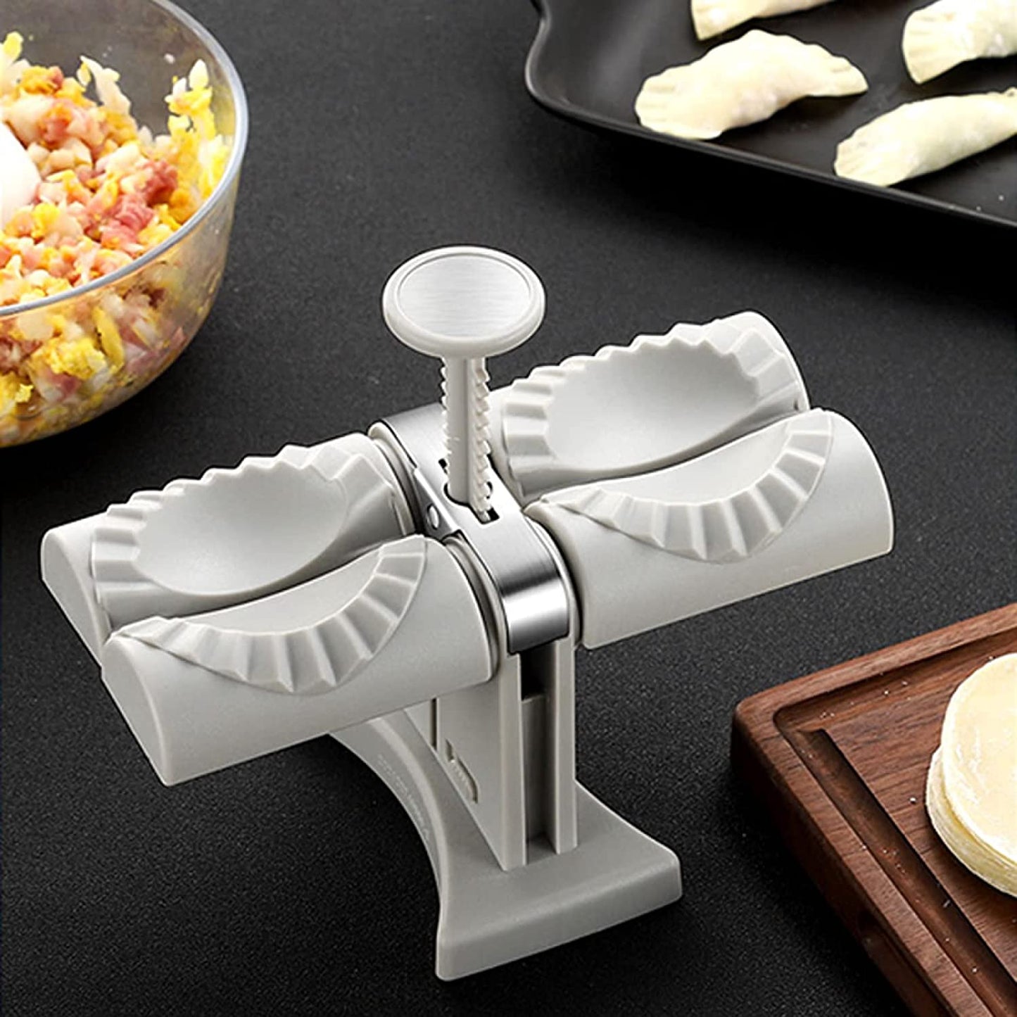 Automatic Dumpling Maker Utensils Mold Double-headed