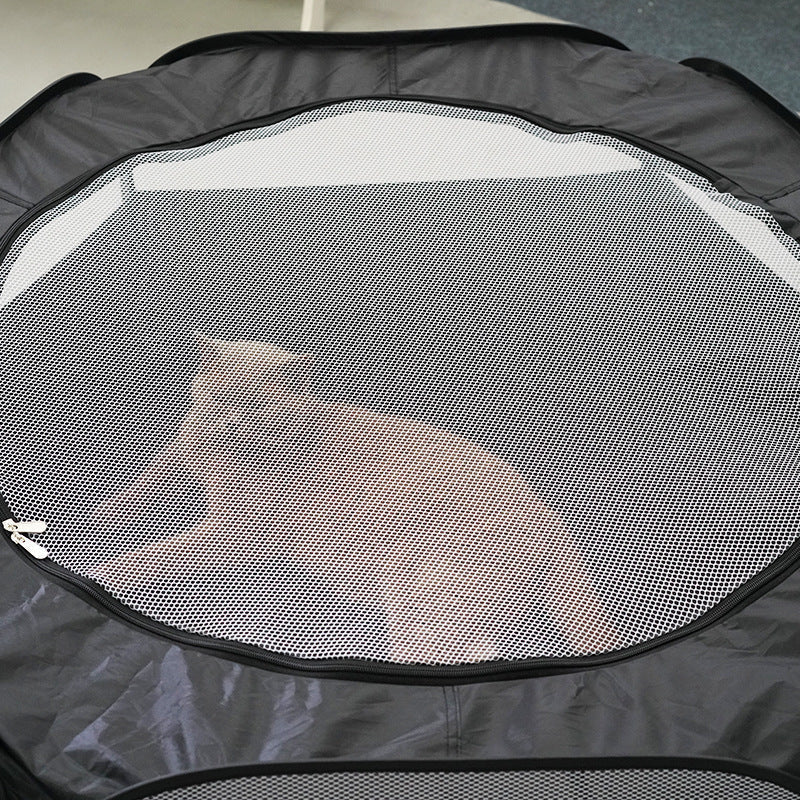 Foldable, Removable Cat Tunnel: Space-Saving & Hair-Resistant Pet Supply