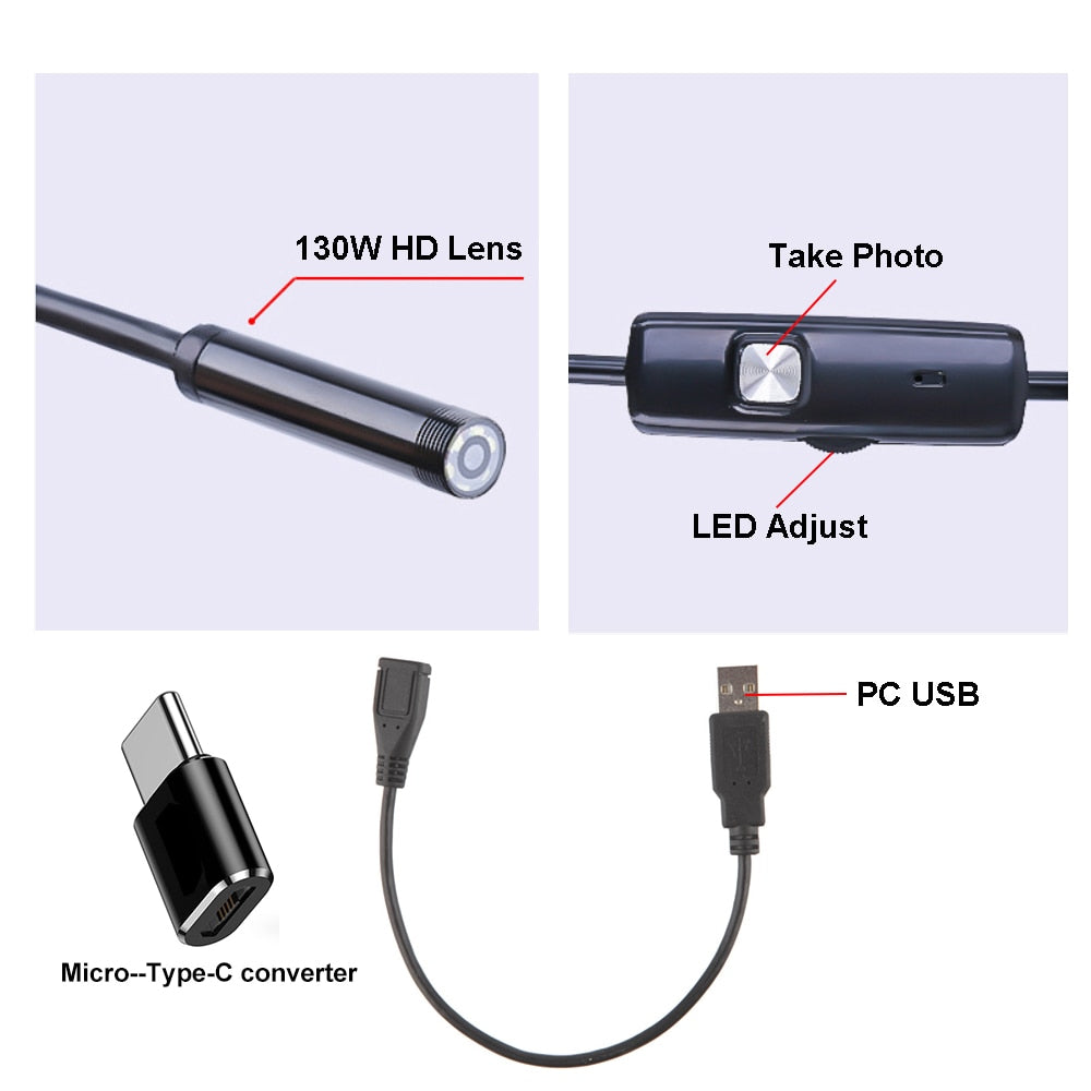 Waterproof Endoscope Camera