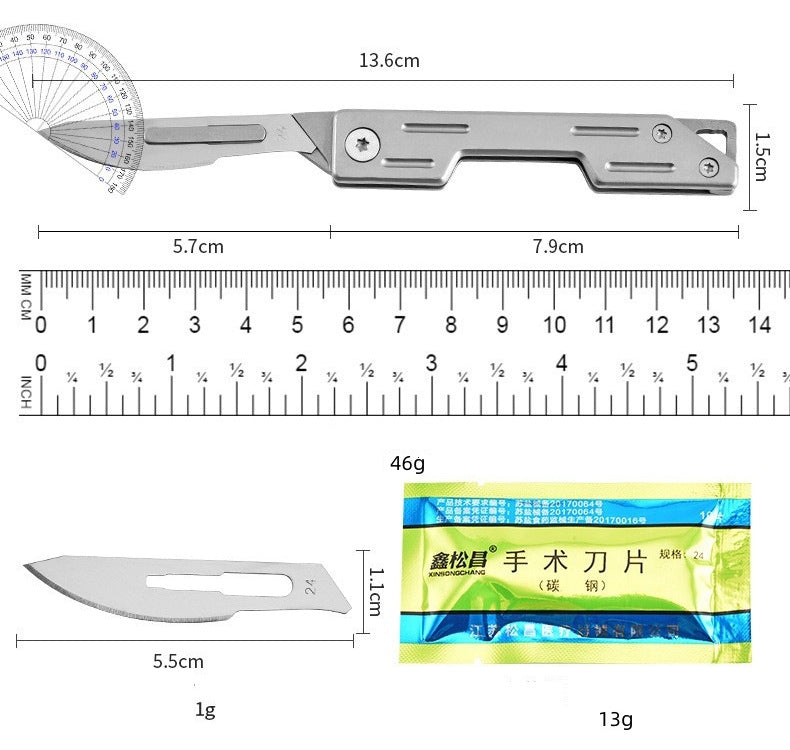 Cuchillo con hoja de acero inoxidable 3cr13 