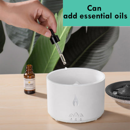 New Creative Ultrasonic Essential Oil Humidifier Volcano Aromatherapy Machine Spray