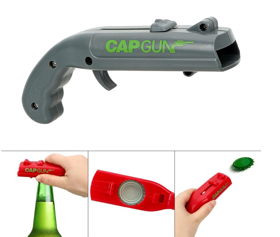 Opening Shooter Beer Bottle Opener Creative cap Gun