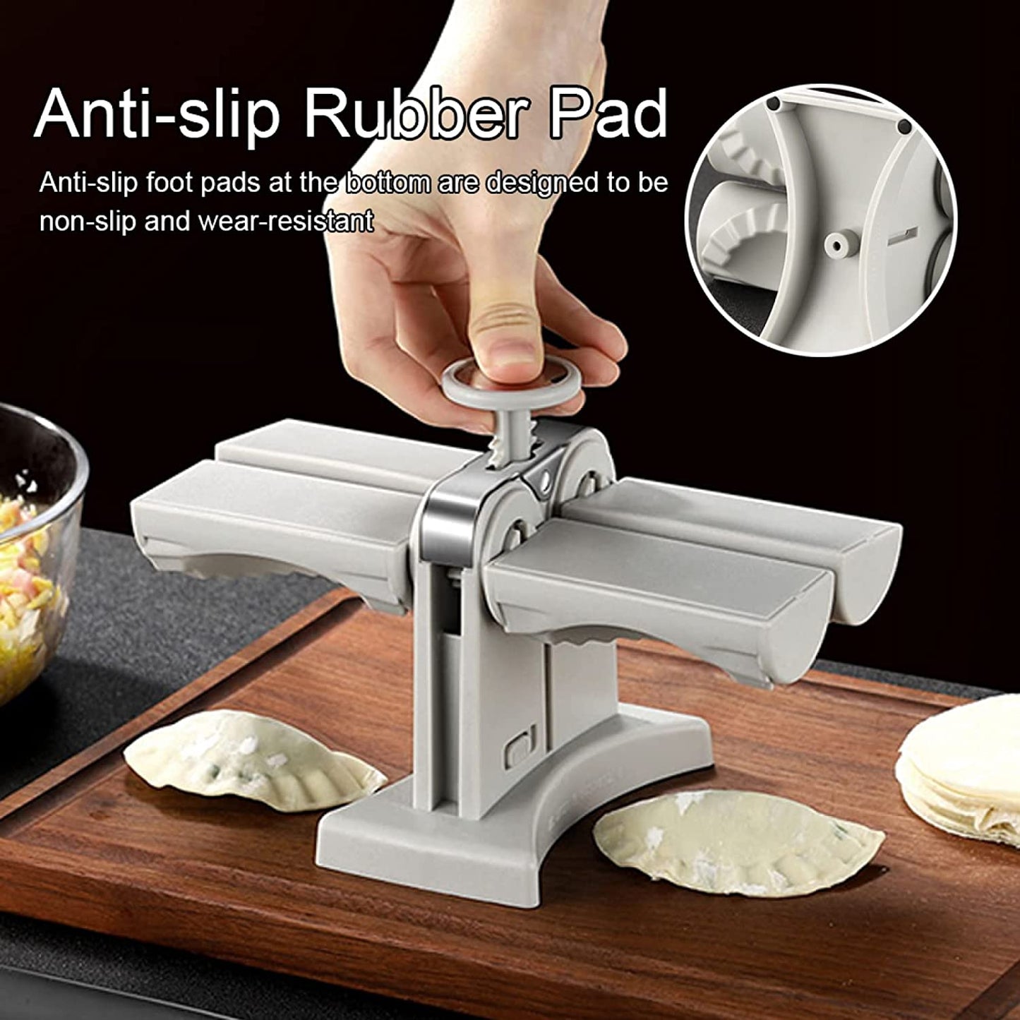 Automatic Dumpling Maker Utensils Mold Double-headed