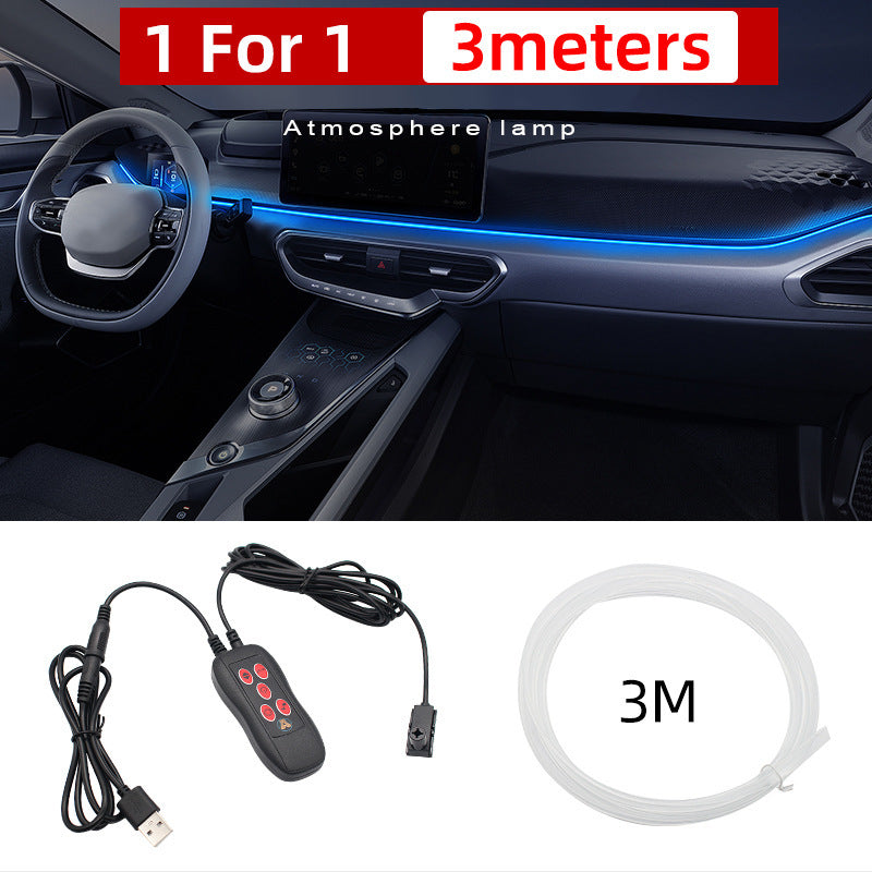 Car Center Console LED Ambient Light Usb Power Supply