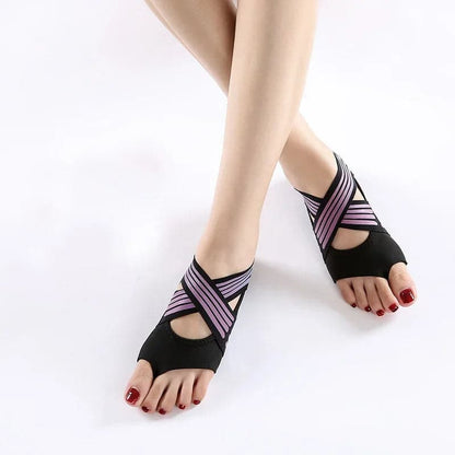 Toe shape correction socks