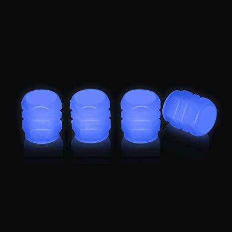 Cars/Bikes Luminous Valve Cap Vacuum Tire Valve Luminous Core Cover