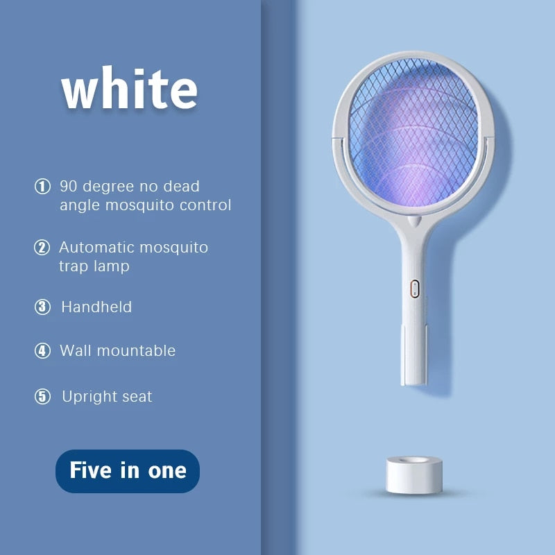 ZapRac™ - Lámpara/repelente de mosquitos eléctrico 5 en 1 (recargable) 