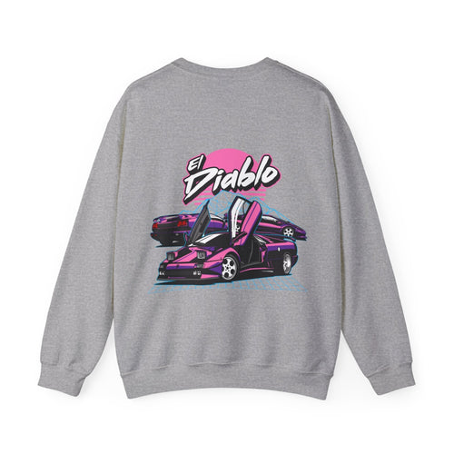 EL DIABLO LAMBORGHINI GRAPHIC SWEATER