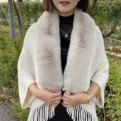 (Special Offer - 50% Off) Knitting Thick Women's Loose Shawl 💥Buy 2 Free Shipping💥