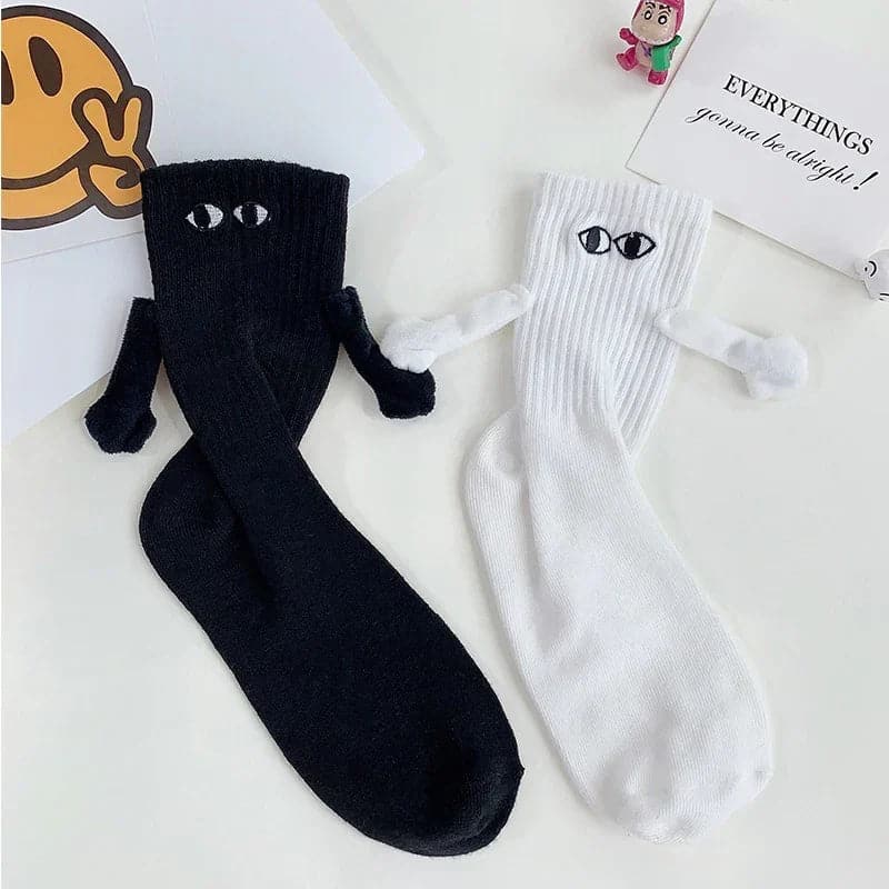 🥰Hand In Hand Socks Magnetic Holding Hands Socks💝(2 Pairs)