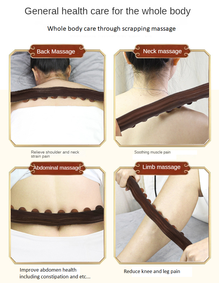 Body Skin Scrapping Massage Stick