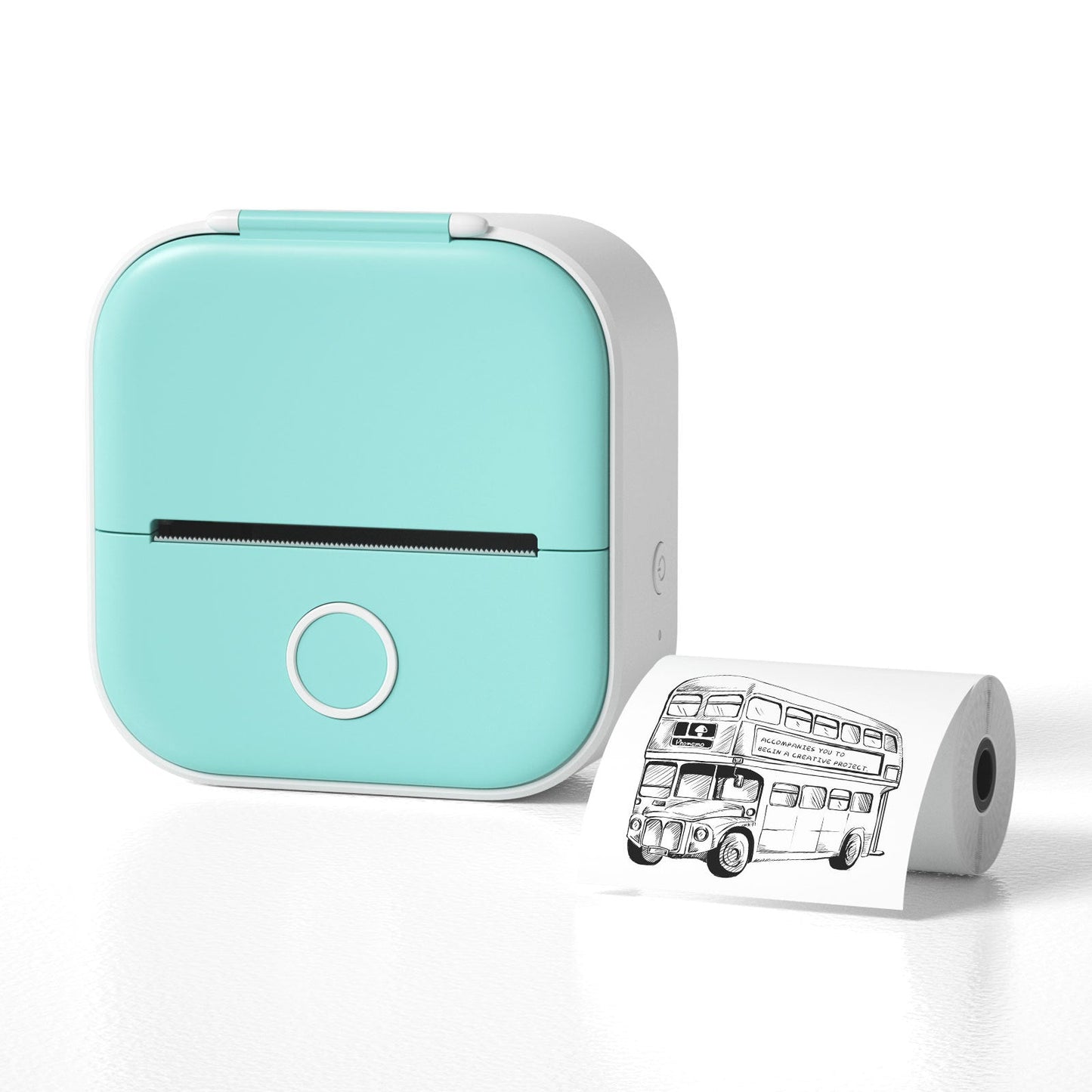 Portable Mini Thermal Label Printer Home Photo Bluetooth  Printer for Students Price Tag