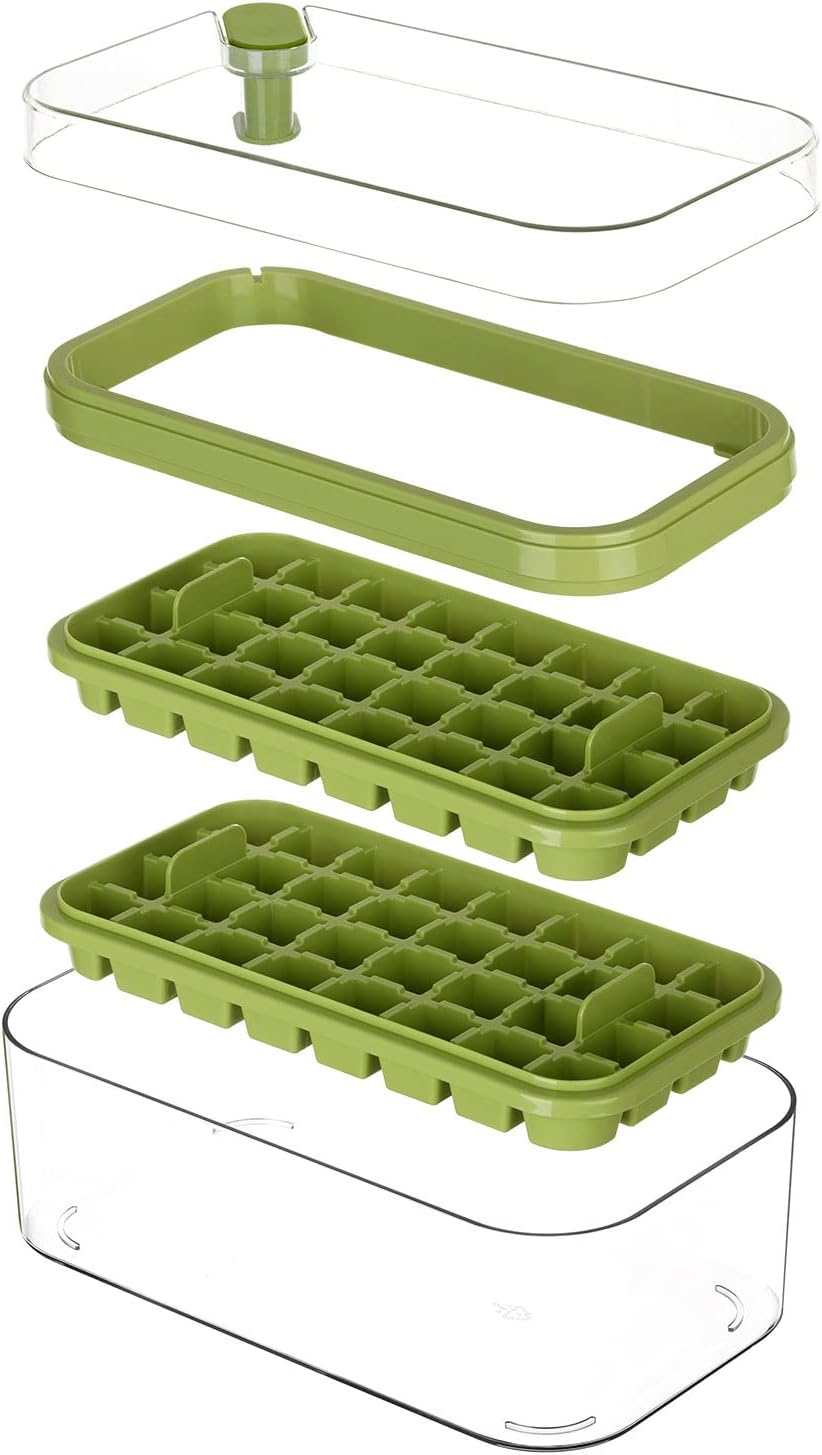 Ice Cube Trays Lid and Bin