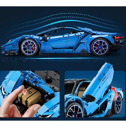 Blue Bull 3842pcs