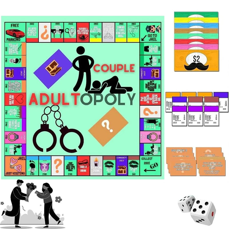 Juego de mesa Adultopoly