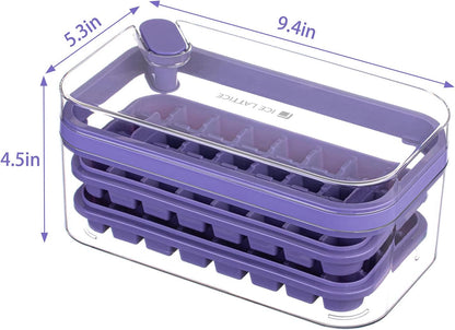 Ice Cube Trays Lid and Bin